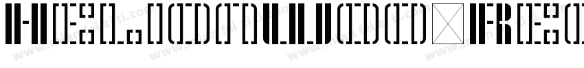 HelionW00-Regular Re字体转换